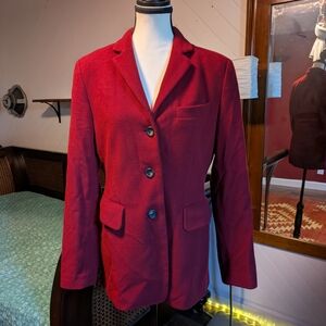 Women's Red Blazer
